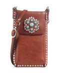 Campomaggi Phone bag cognac