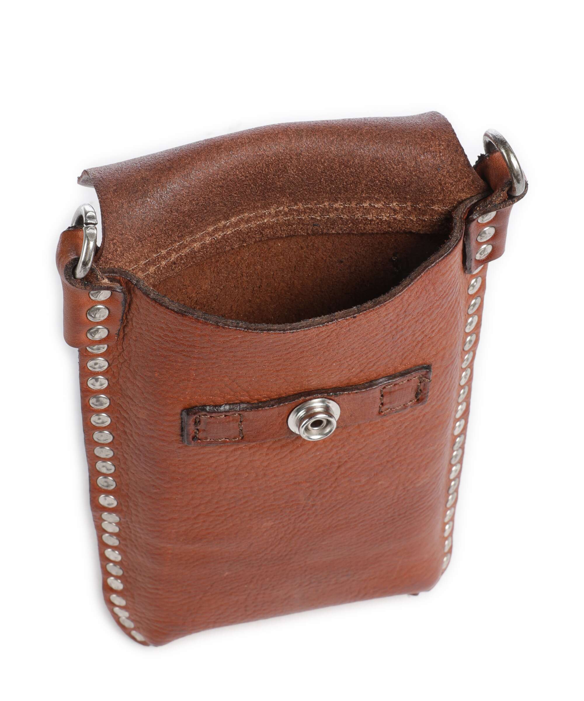 Campomaggi Phone bag cognac