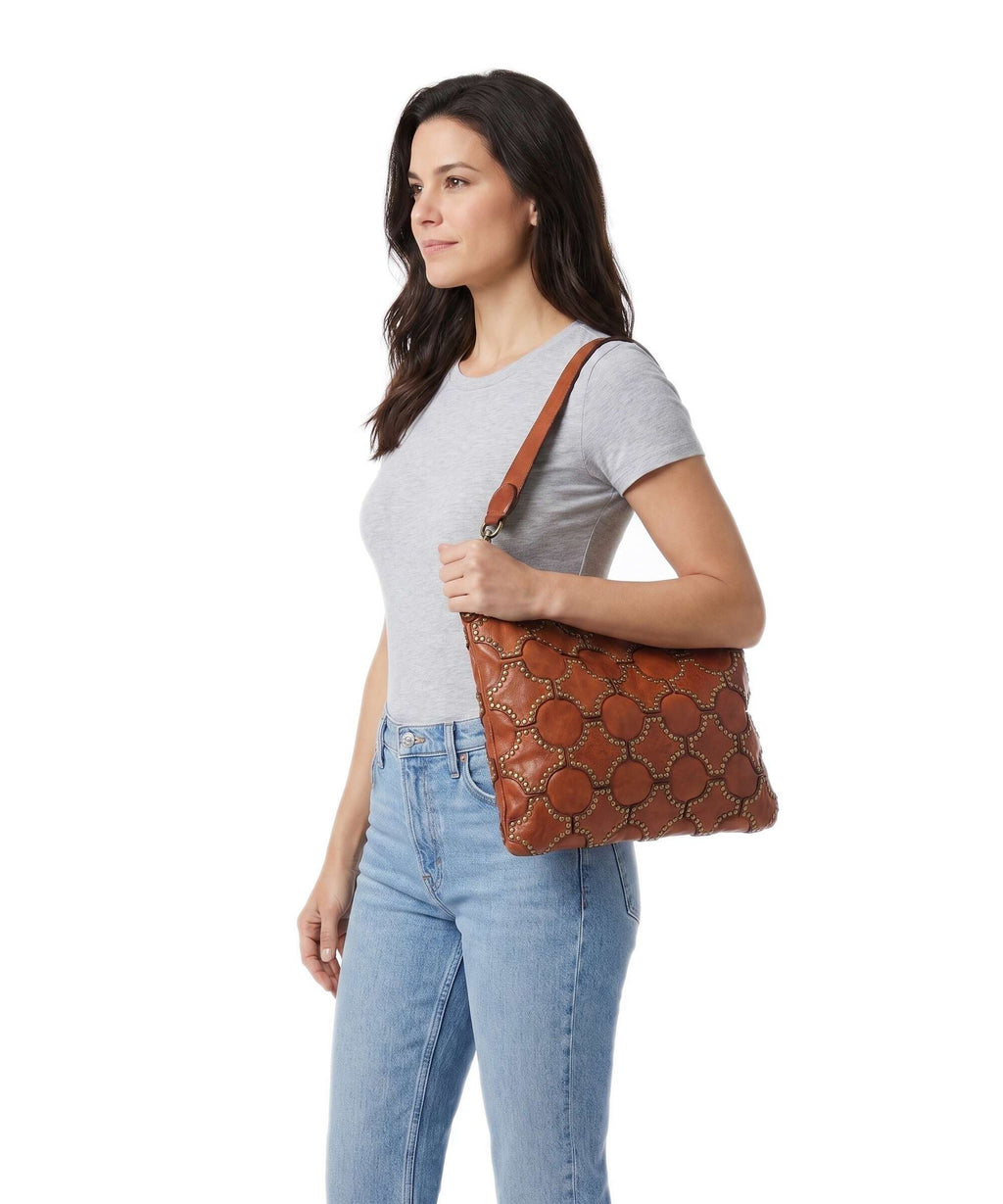 Campomaggi Hobo bag cognac