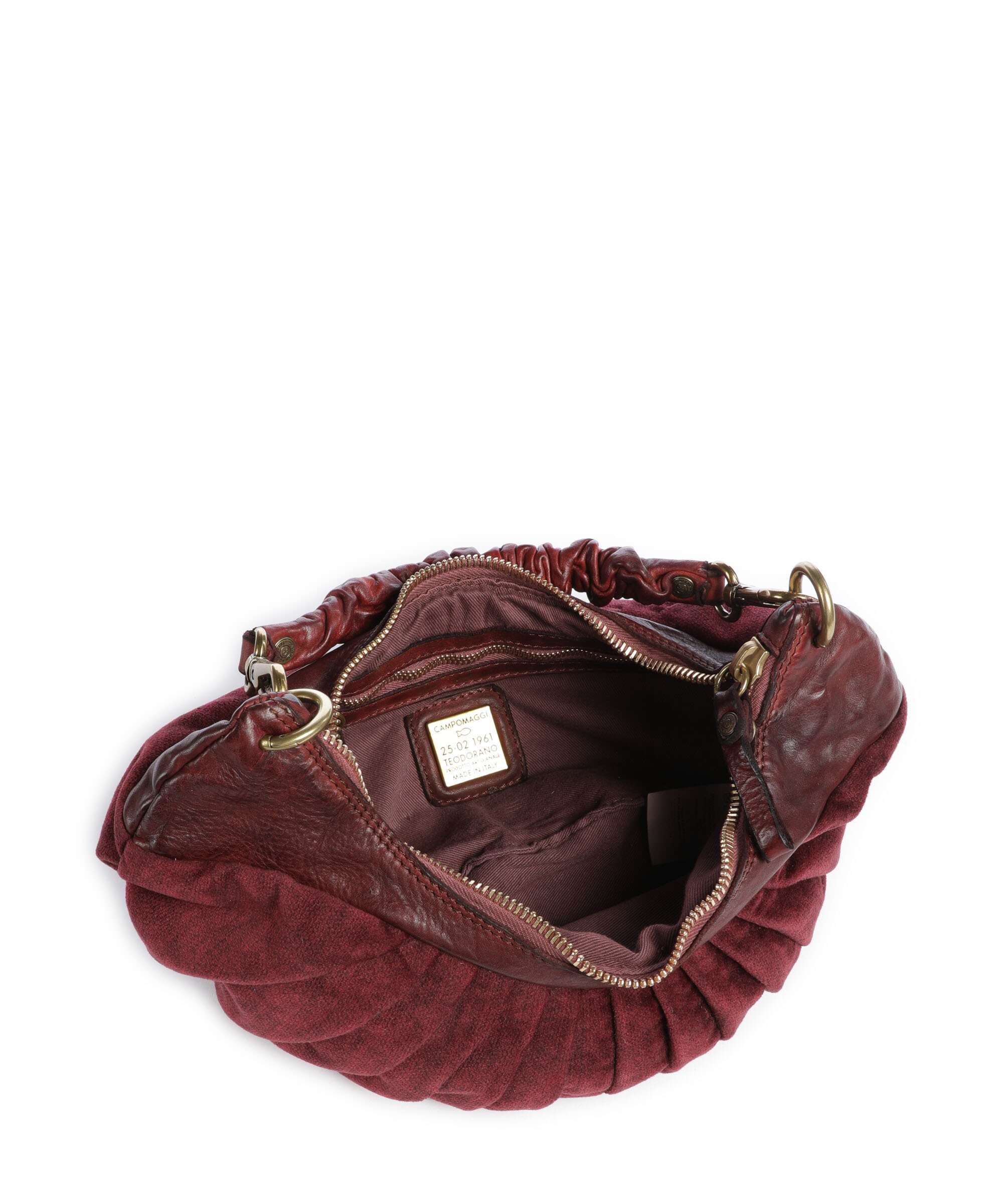 Campomaggi Hobo bag bordeaux