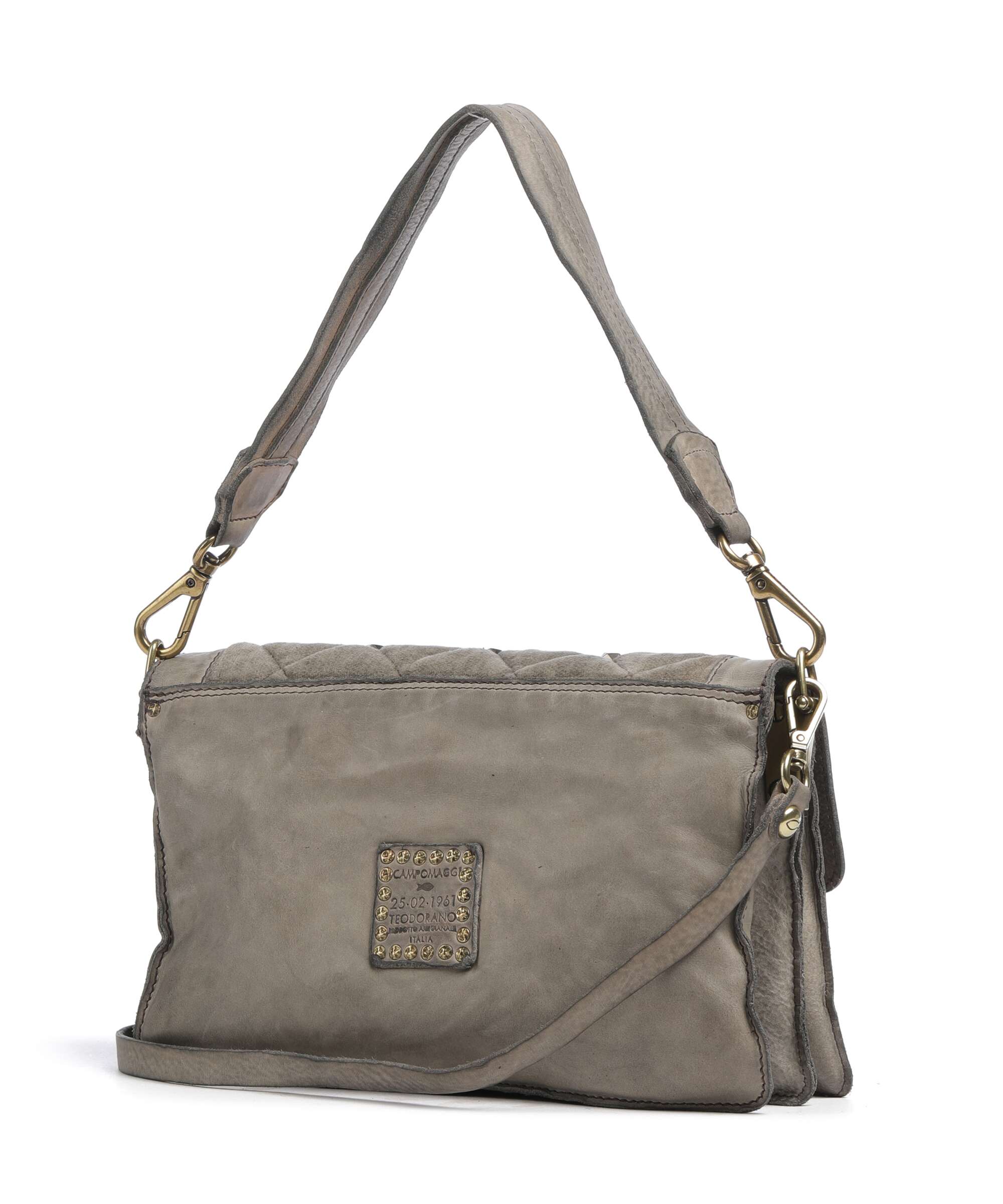 Campomaggi Shoulder bag cement