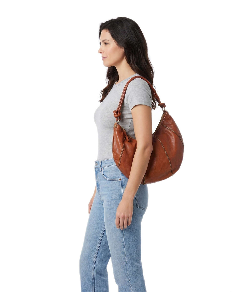 Campomaggi Hobo bag cognac