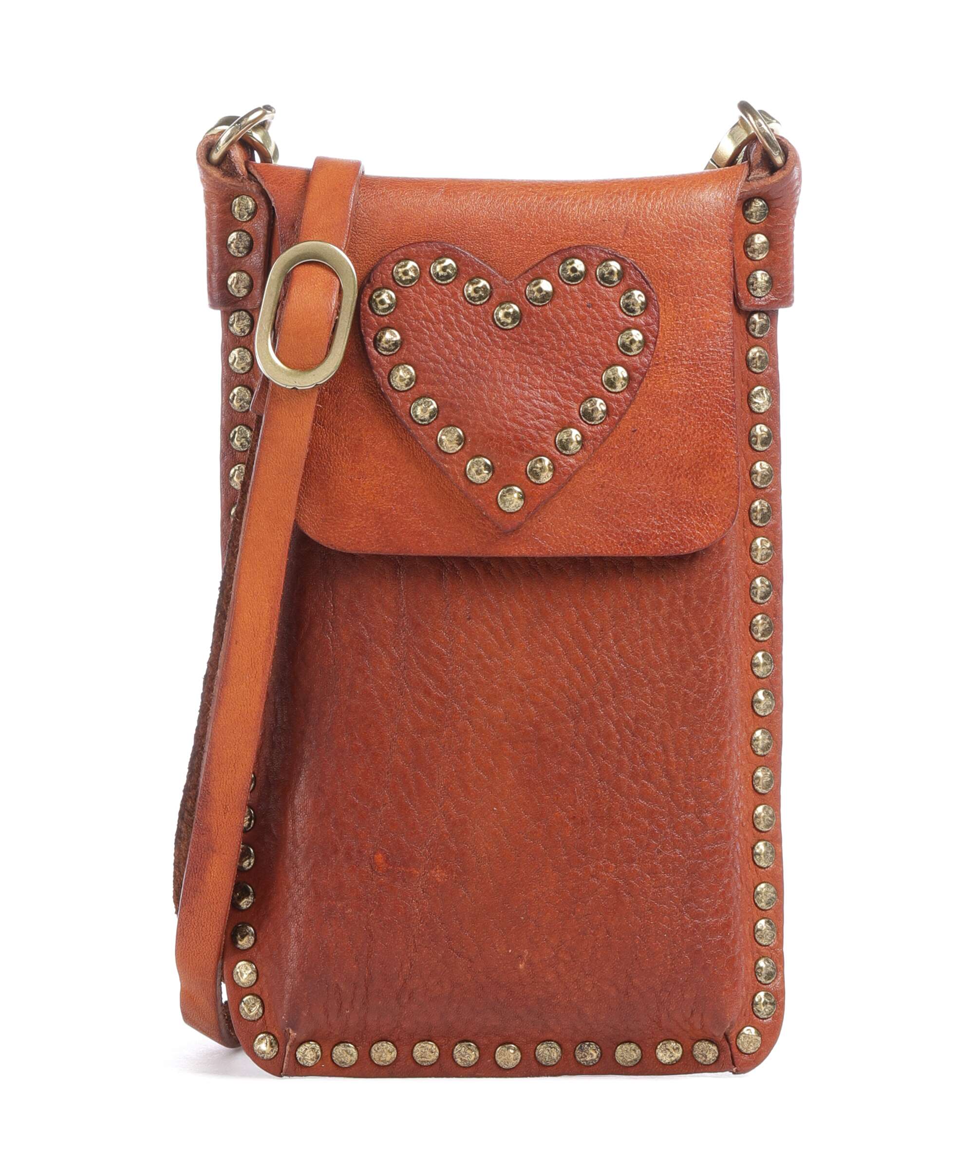 Campomaggi Phone bag cognac