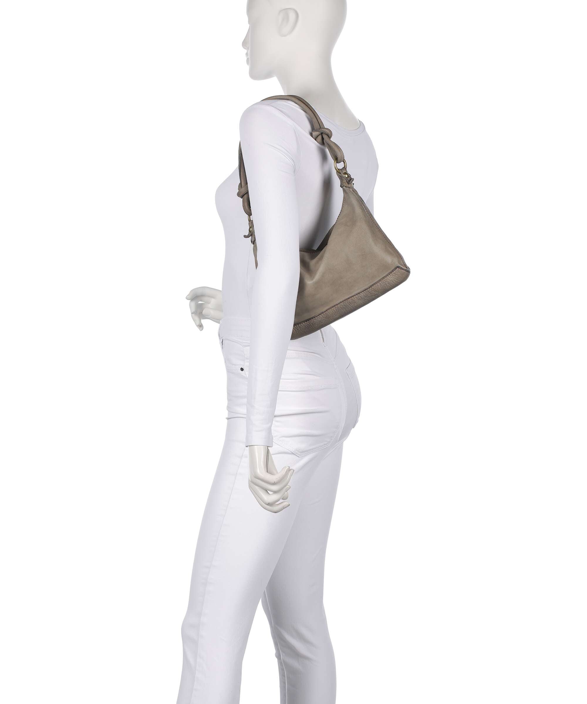 Campomaggi Hobo bag cement