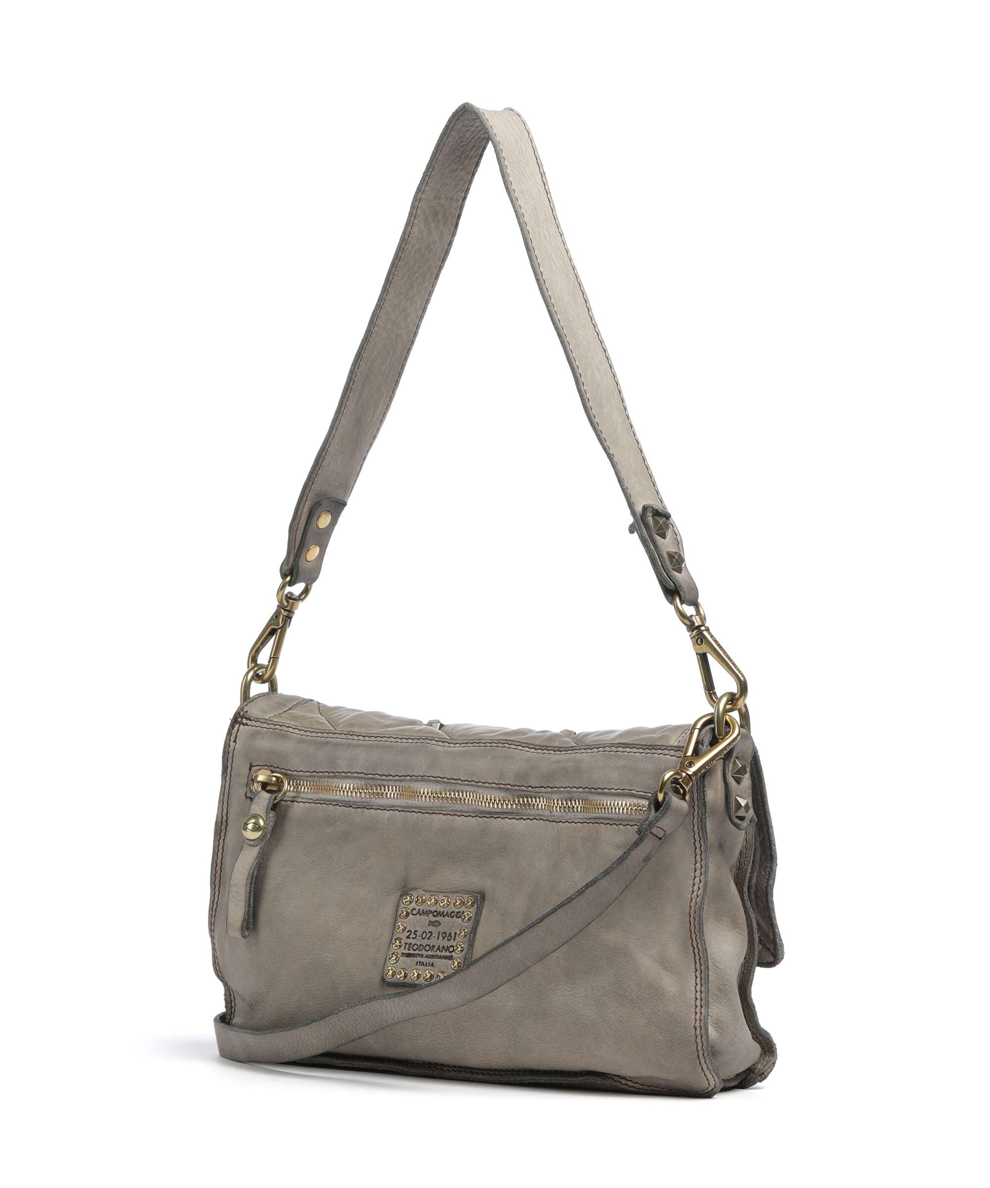 Campomaggi Shoulder bag cement
