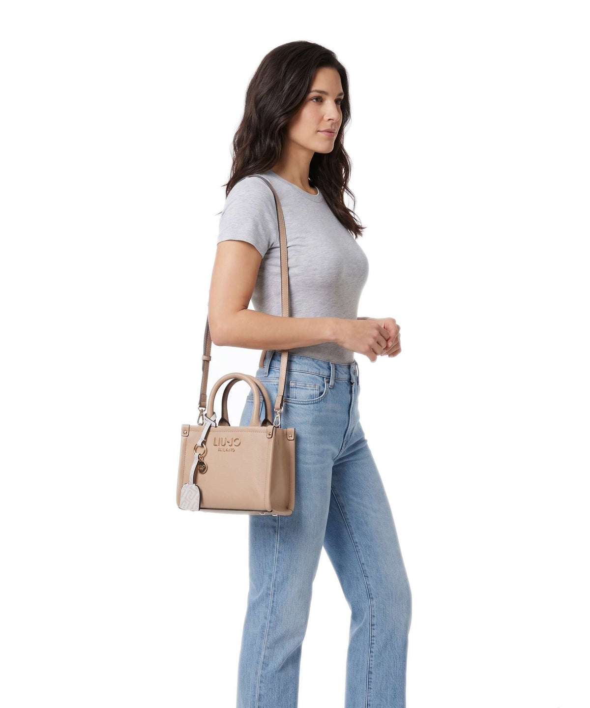Liu Jo Ridhi XS Crossbody bag dark cipria