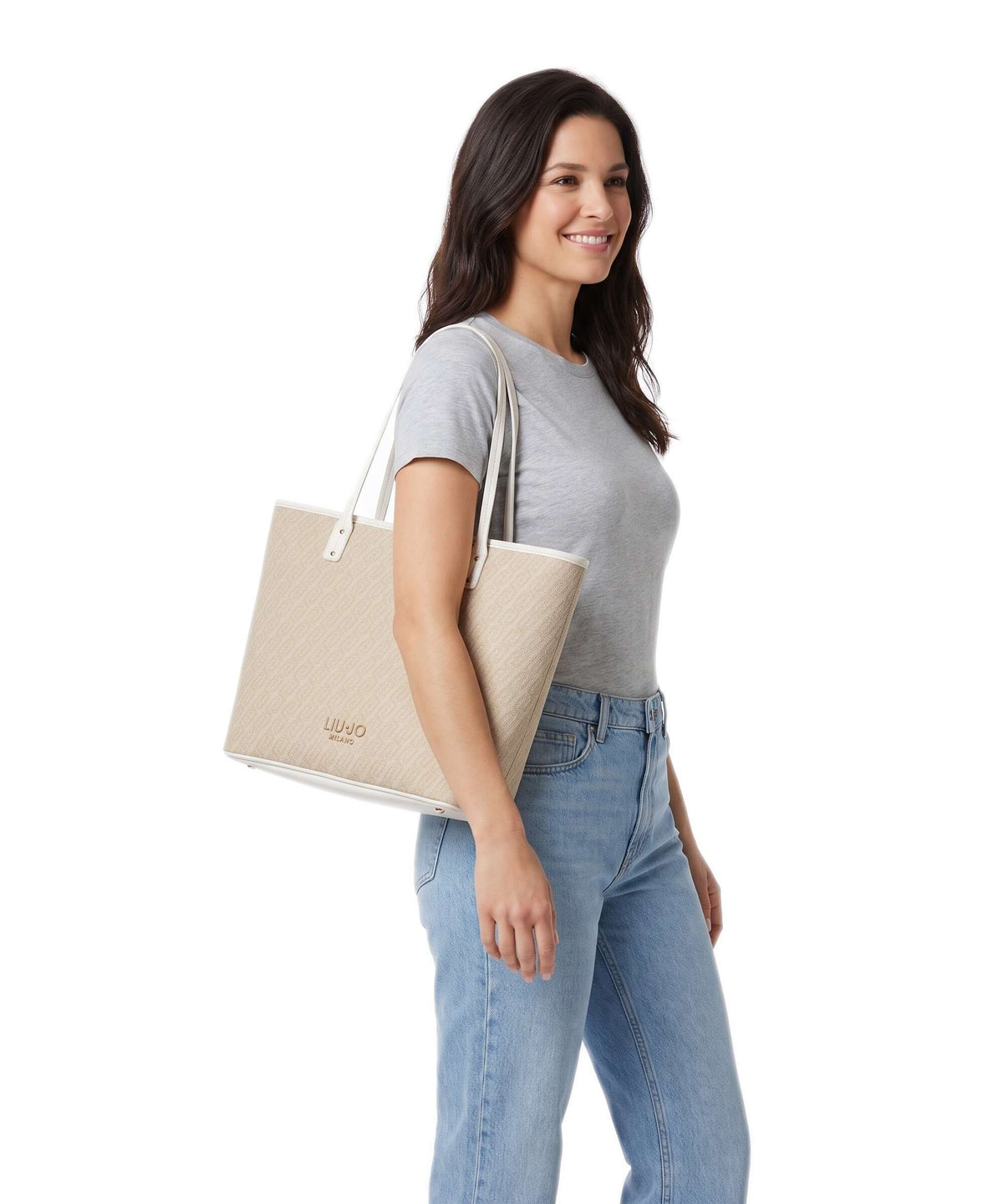 Liu Jo Evrim M Tote bag naturale