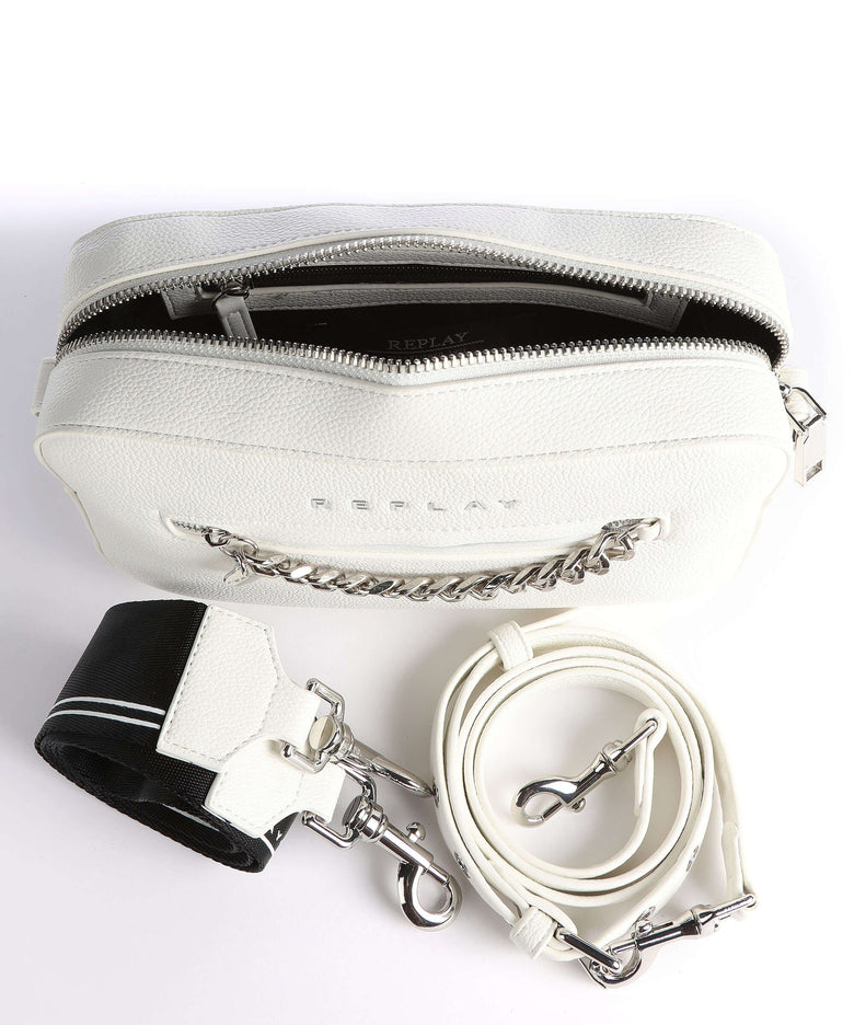 Replay Crossbody bag optical white