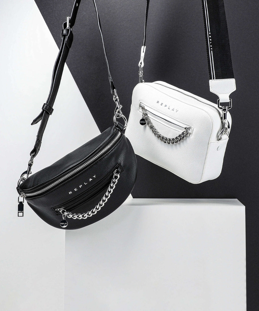 Replay Crossbody bag optical white