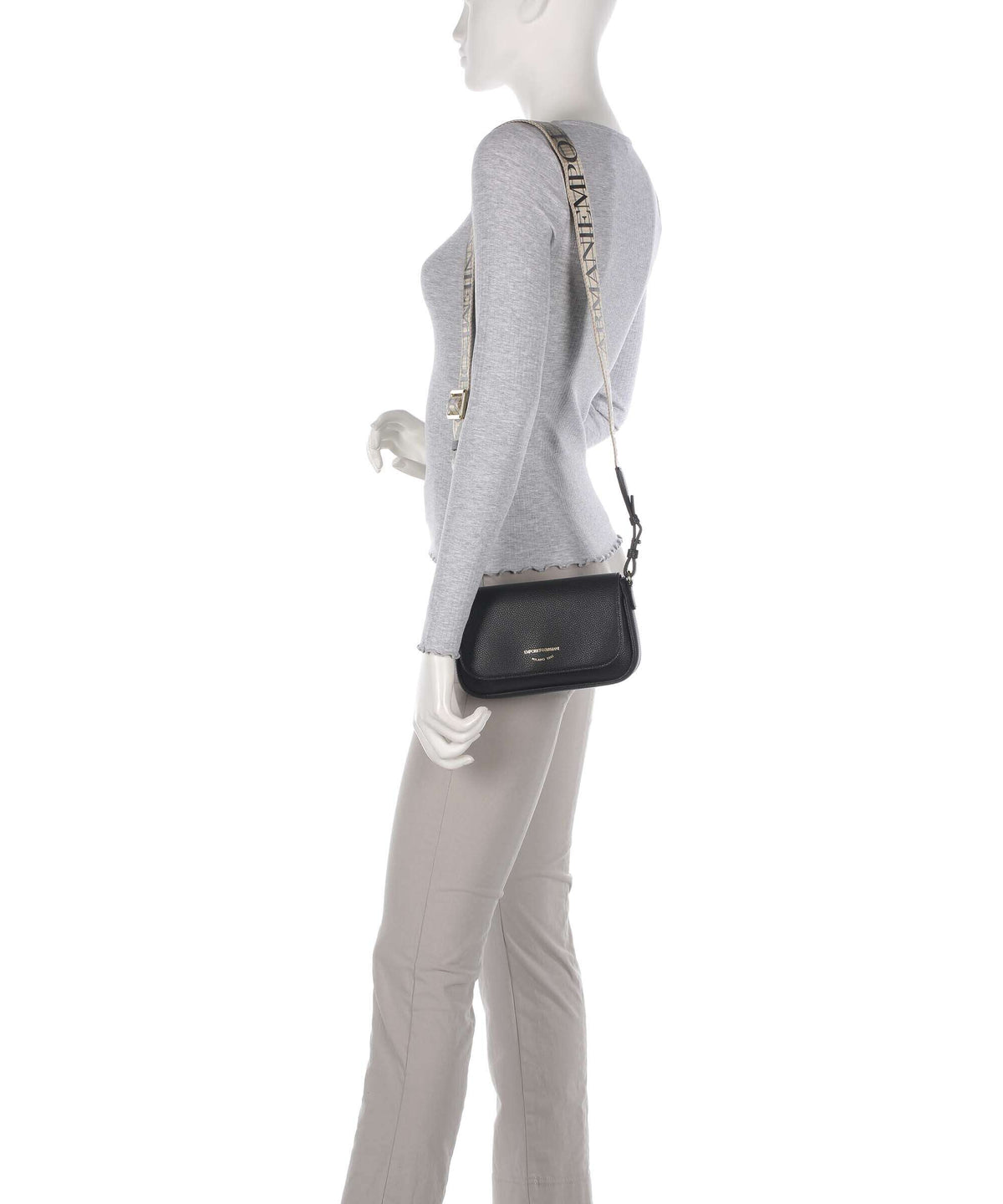 Emporio Armani Lilly Crossbody bag nero/silver