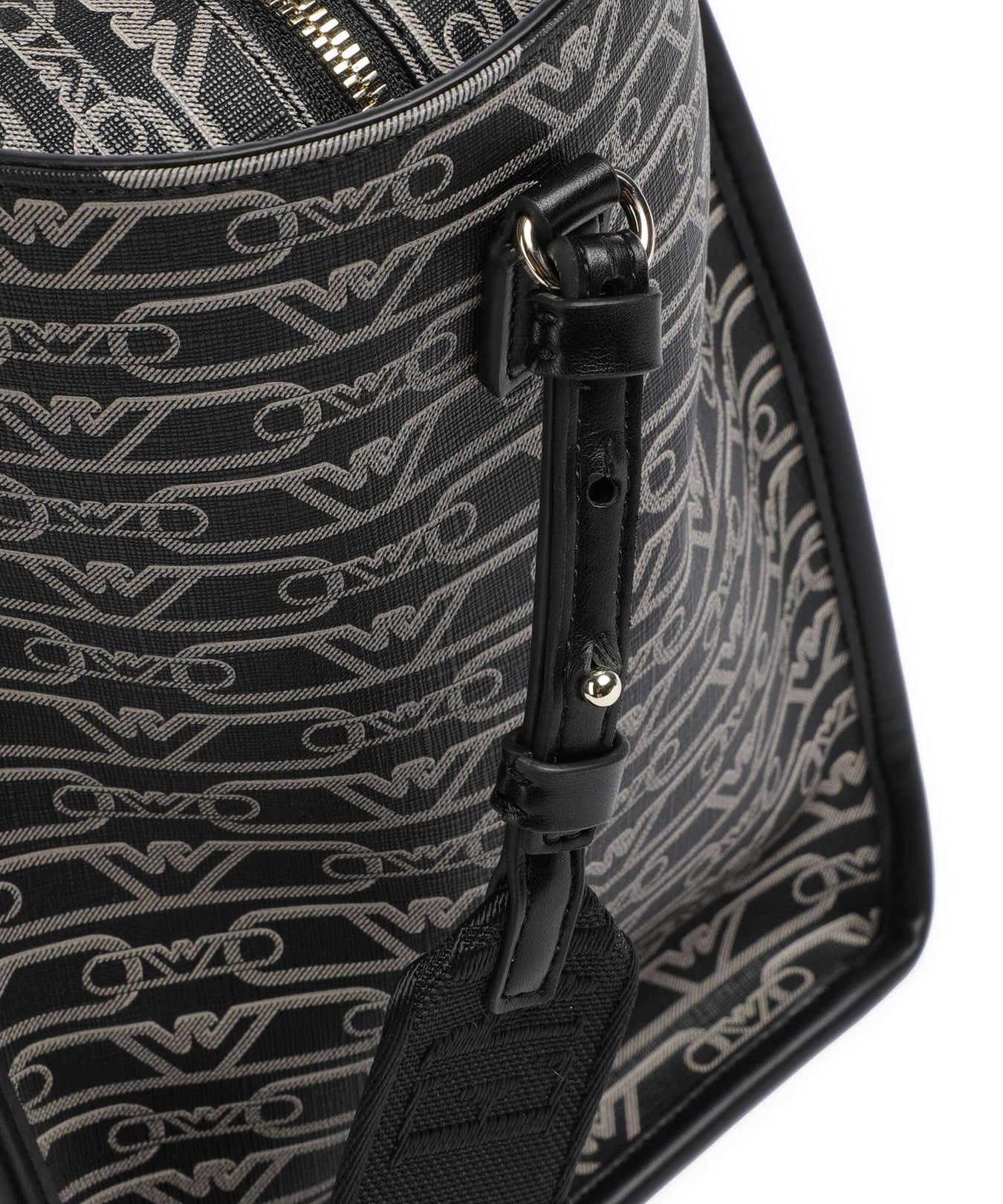 Emporio Armani La Gio Tote bag nero/ecru