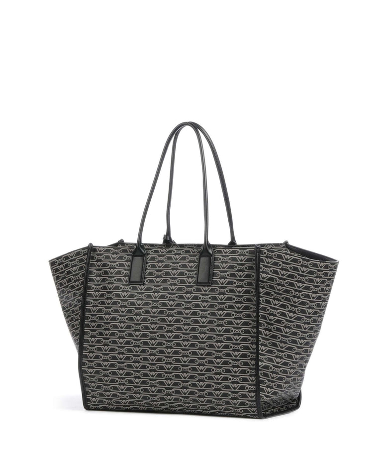 Emporio Armani La Gio Tote bag nero/ecru