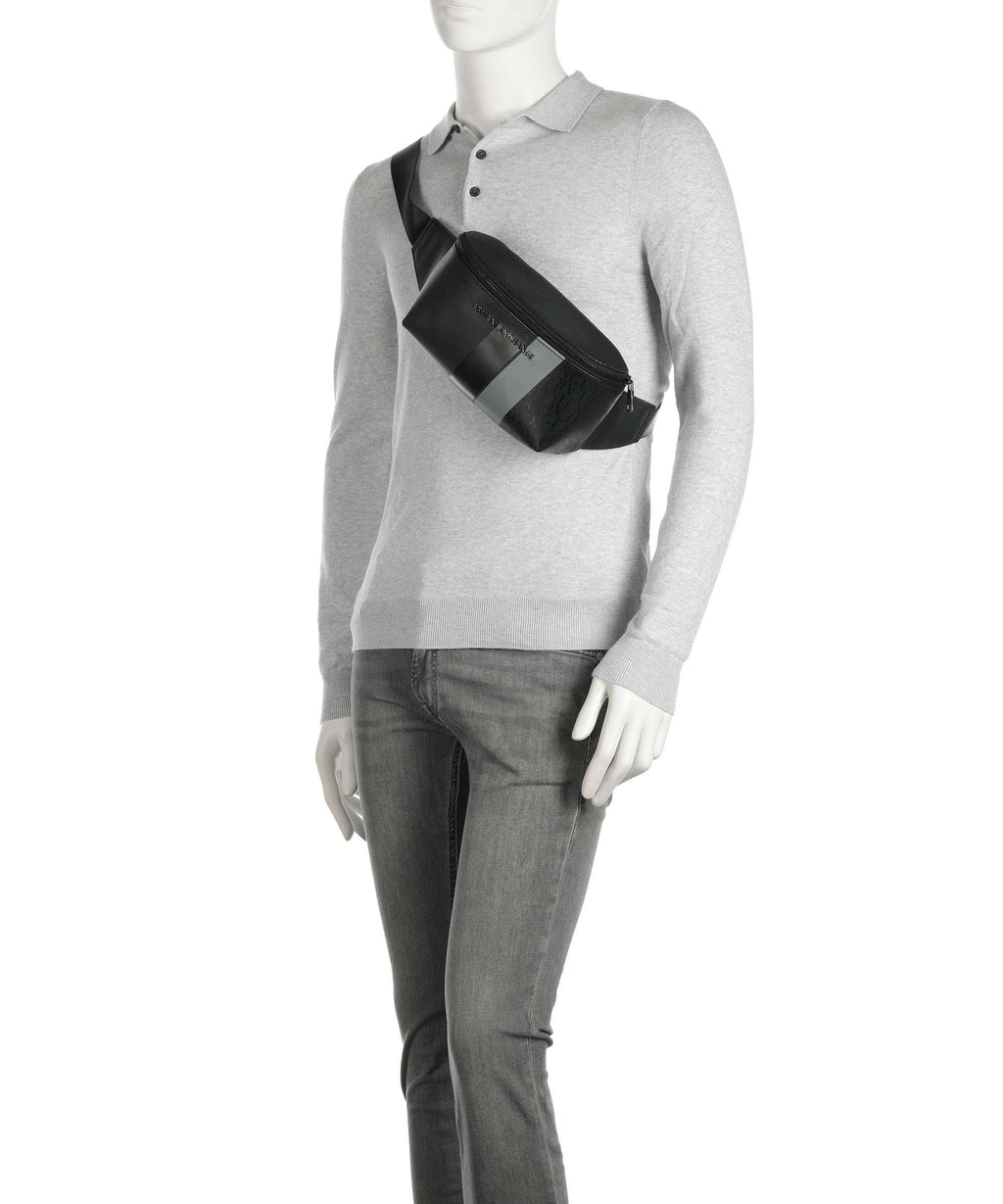 Armani Exchange Dylan Fanny pack black