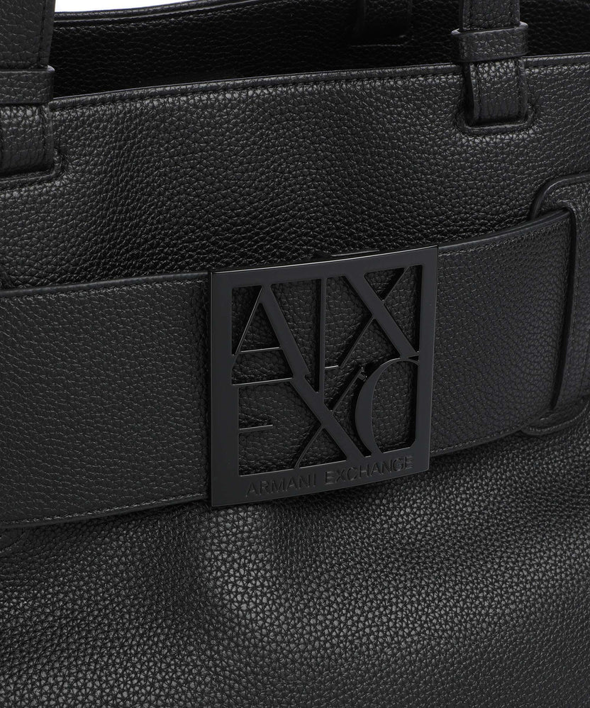 Armani Exchange Susie Soft Tote bag black
