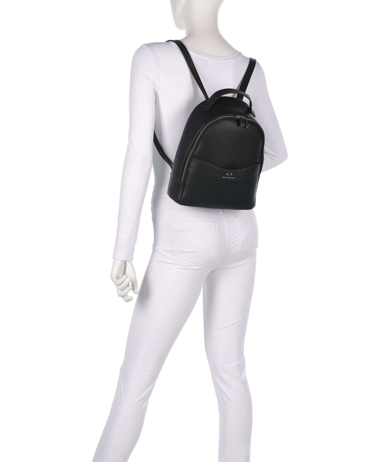 Armani Exchange Wave Backpack black