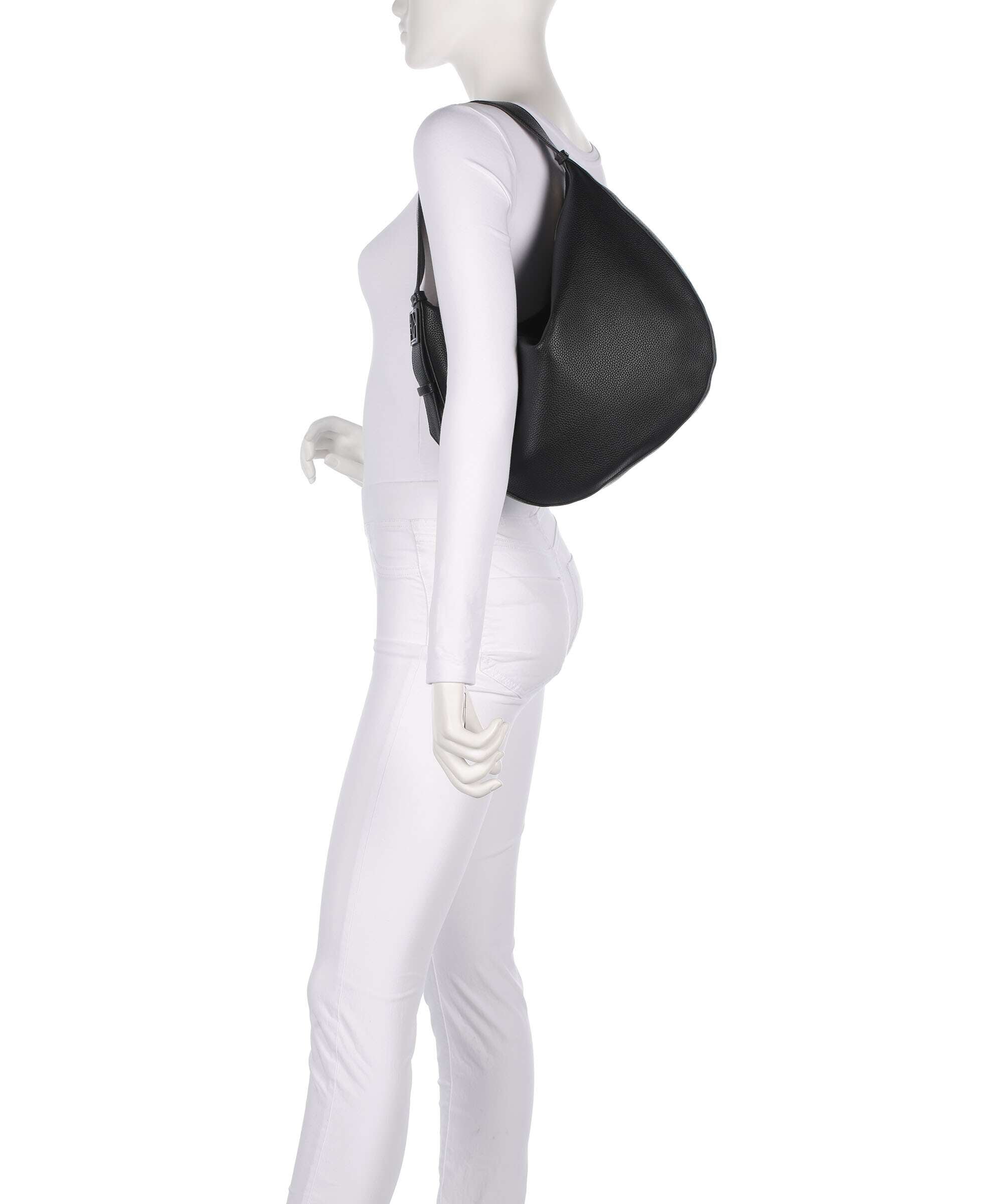 Armani Exchange Susy M Hobo bag black