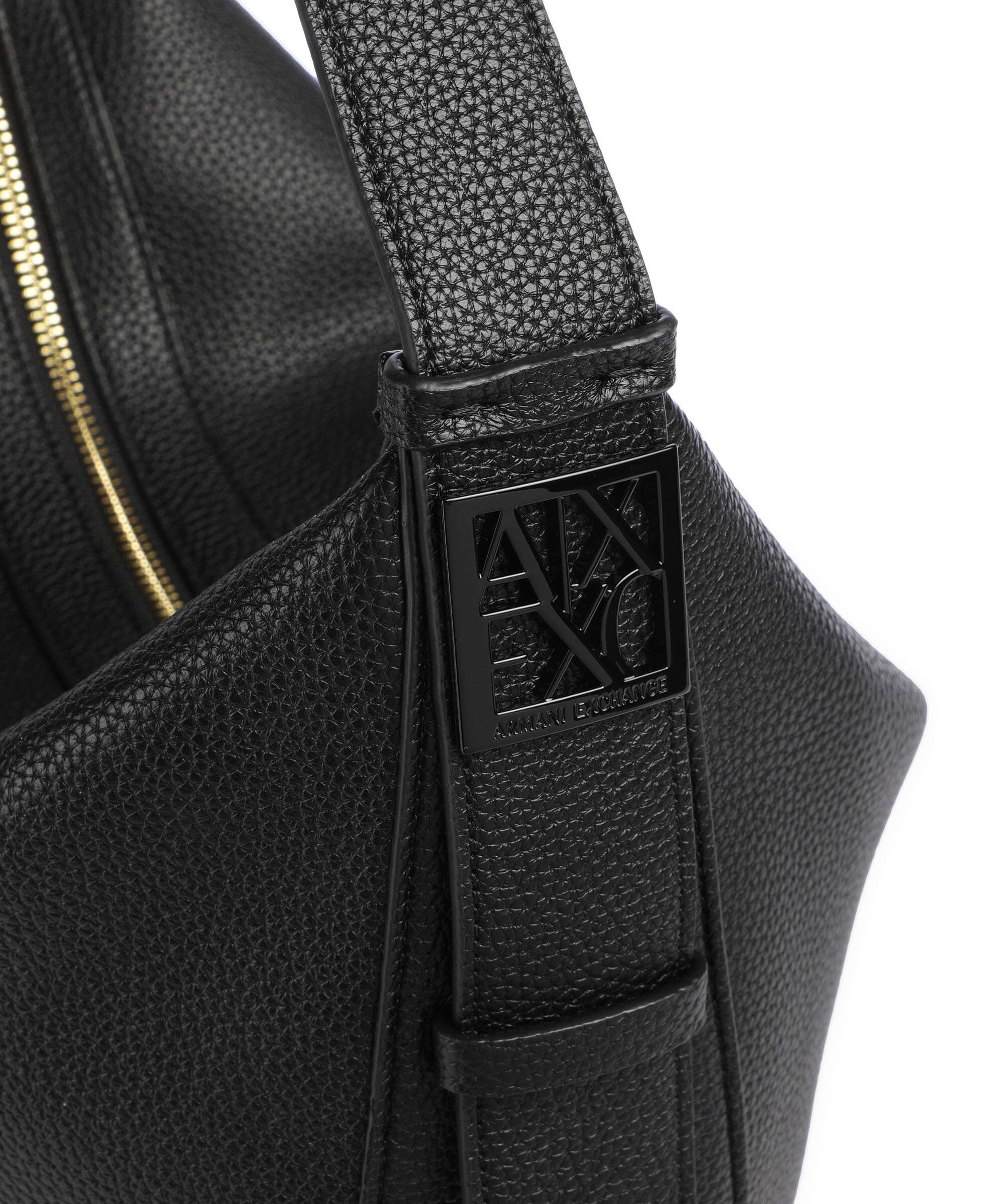 Armani Exchange Susy M Hobo bag black