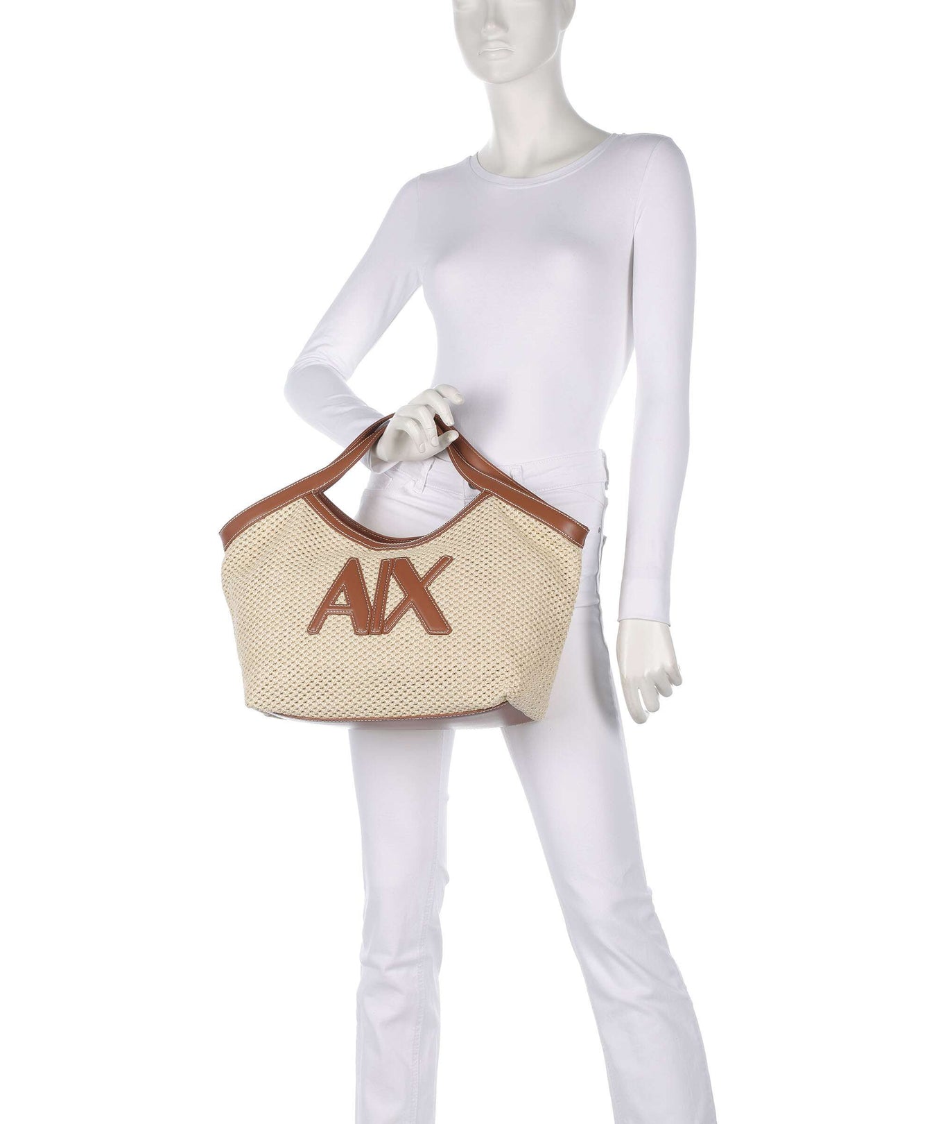 Armani Exchange Sandy Tote bag natural/whiskey