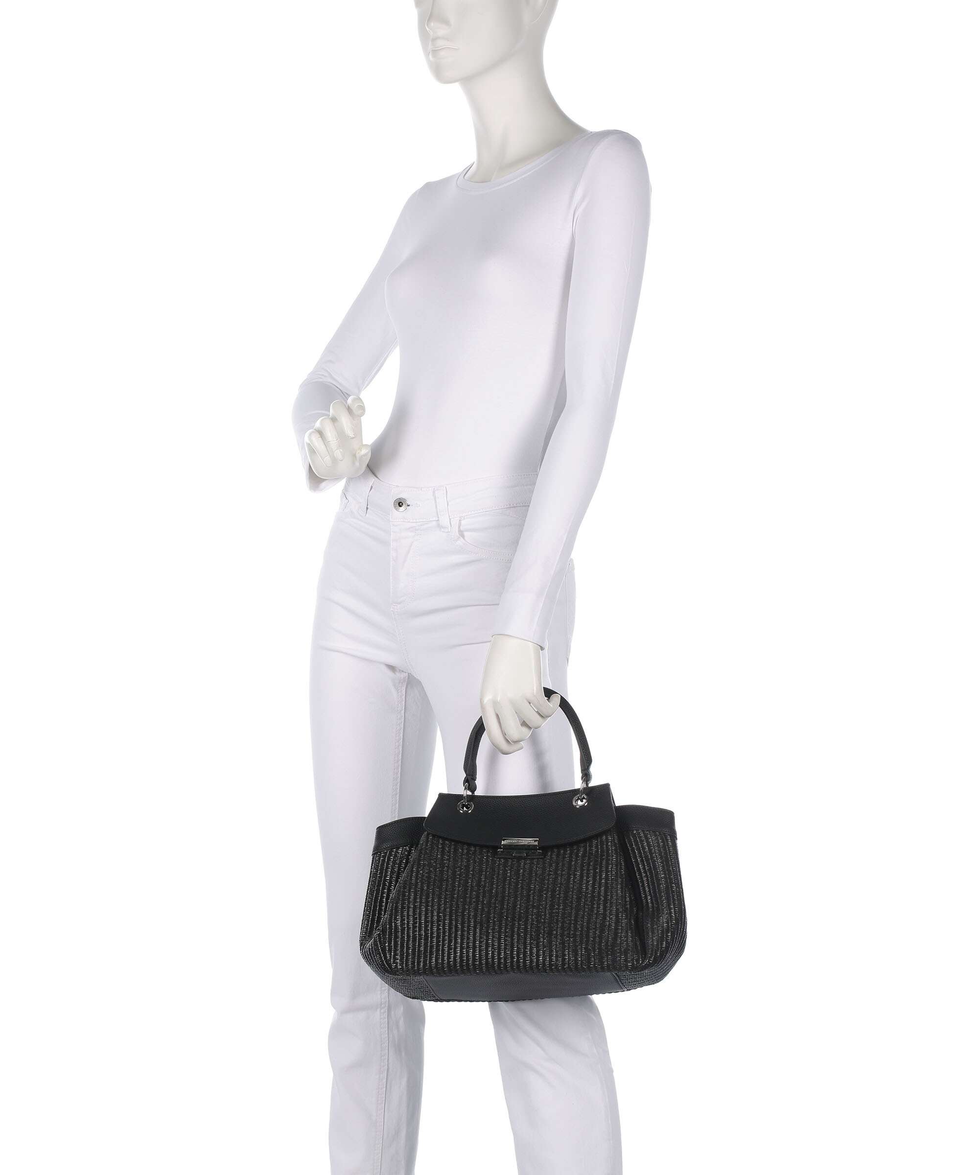 Armani Exchange Wave M Handbag black