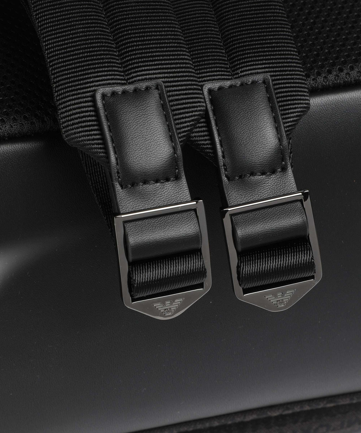 Emporio Armani Logo Jacquard Backpack bristol black