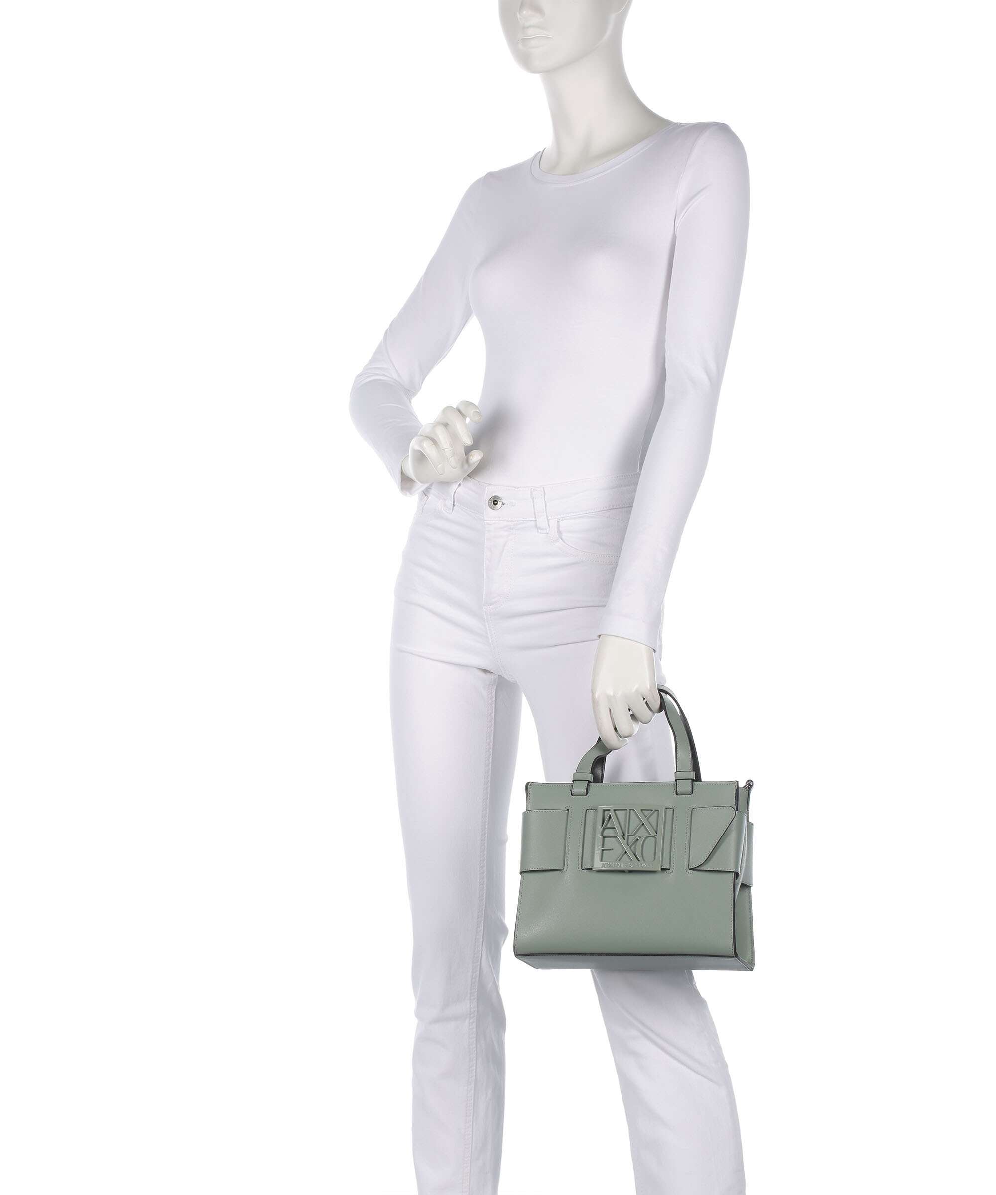 Armani Exchange Susy M Handbag sage