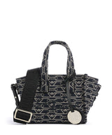 Emporio Armani La Gio Sac bandoulière blu/ecru