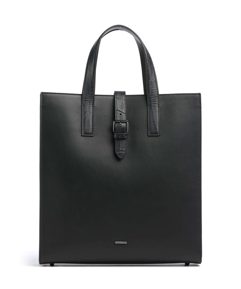 Emporio Armani Cocco Touch Handbag black beauty