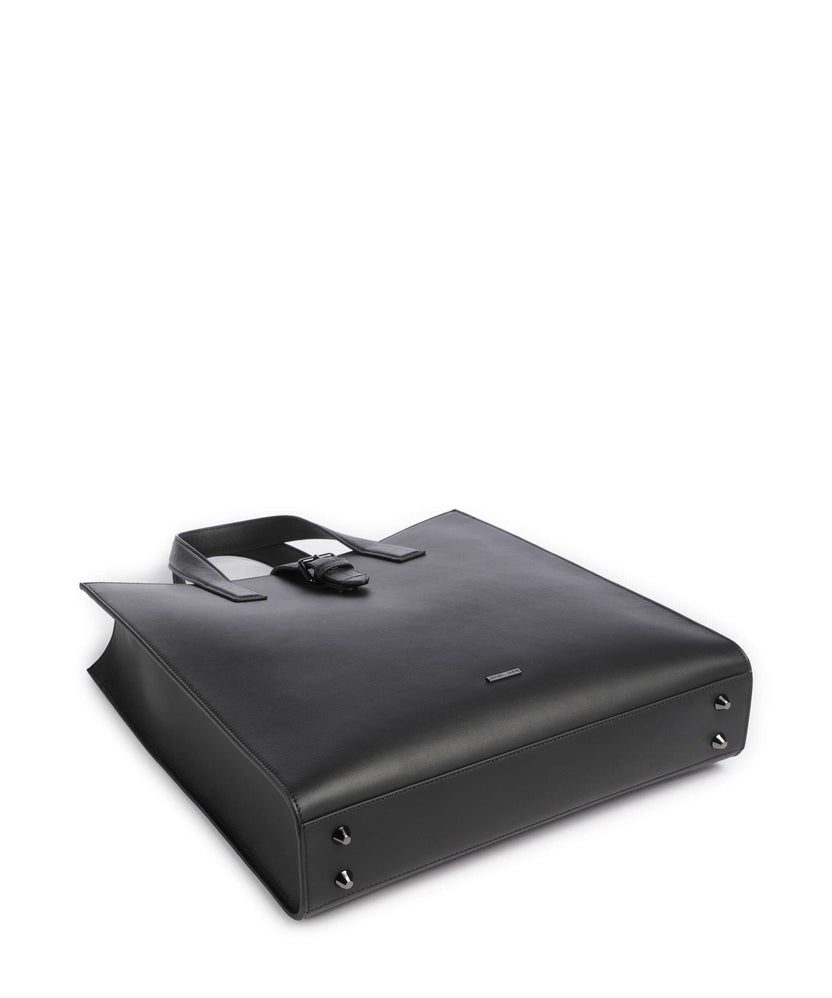 Emporio Armani Cocco Touch Handbag black beauty