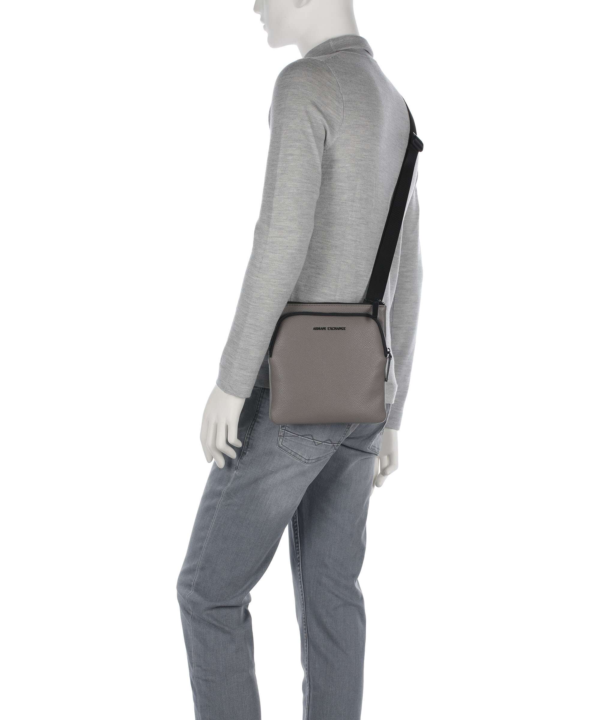 Armani Exchange Madrid Crossbody bag driftwood