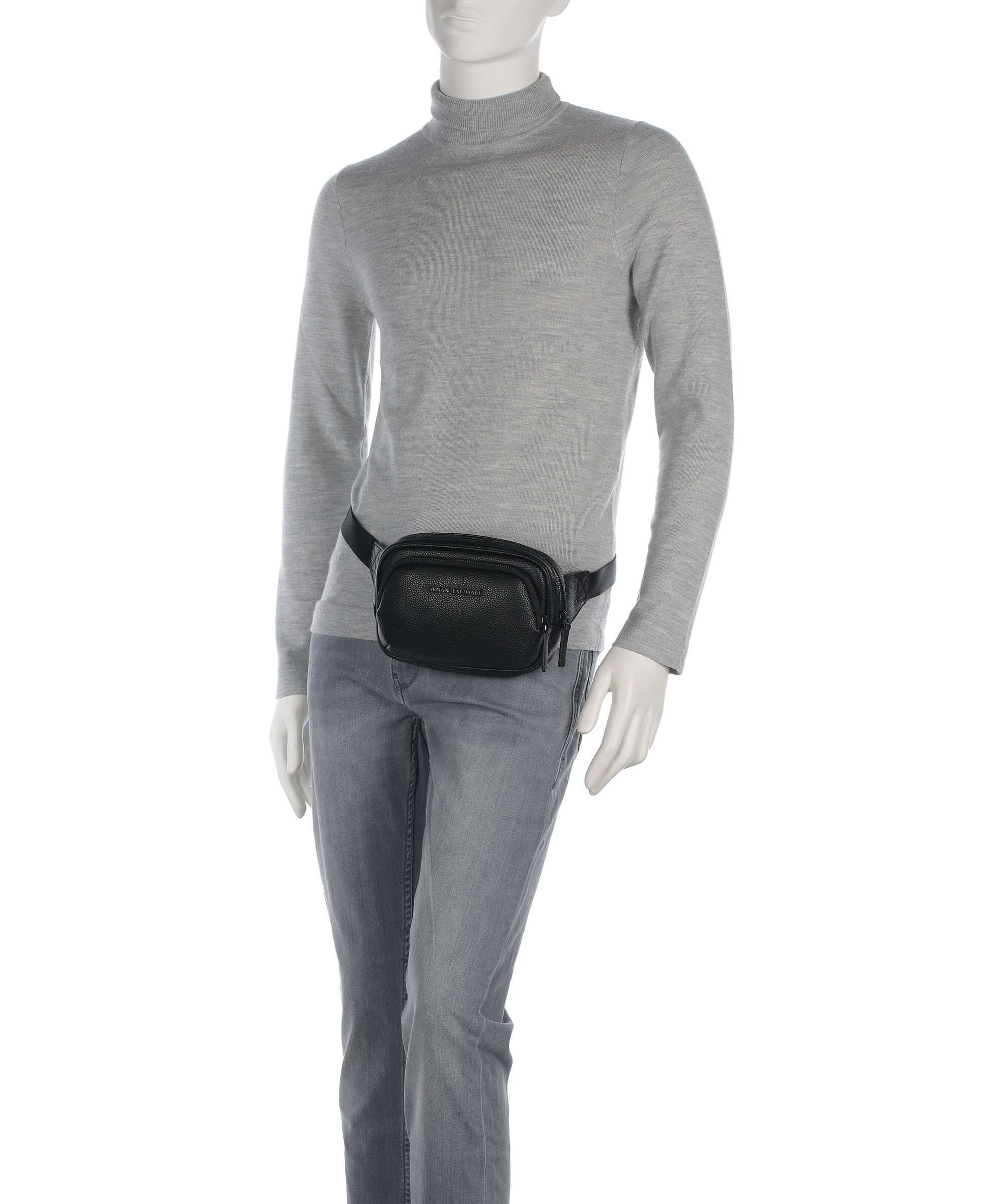 Armani Exchange Madrid Belt bag black