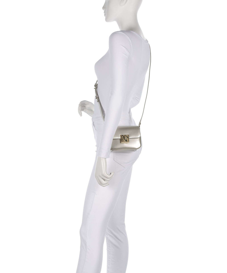 Armani Exchange Amy S Crossbody bag light gold