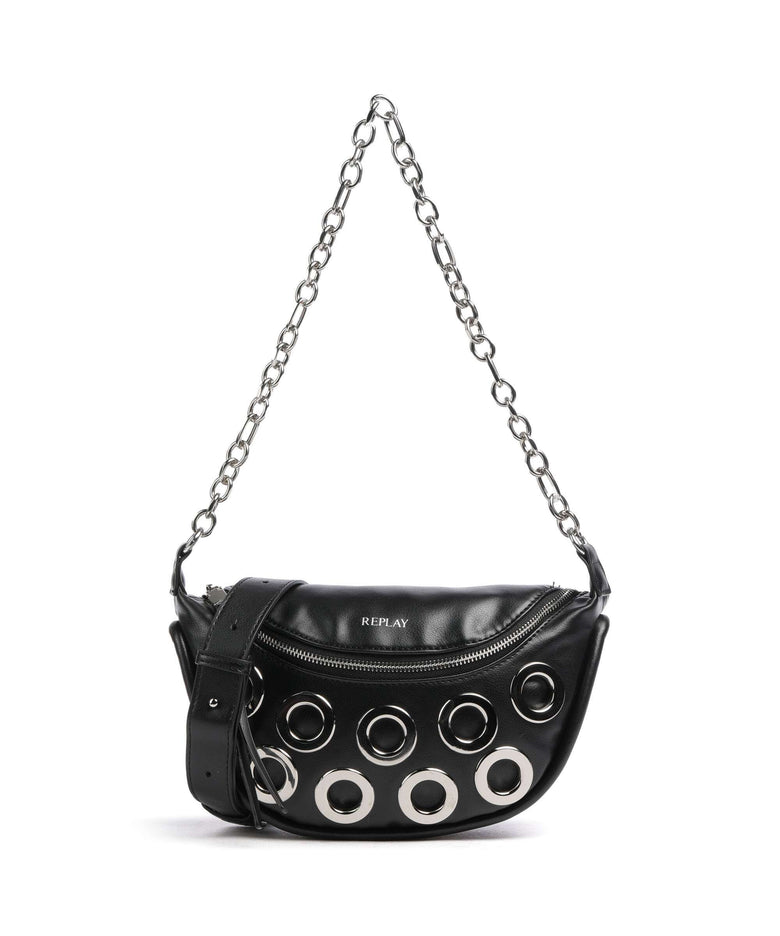 Replay Shoulder bag black