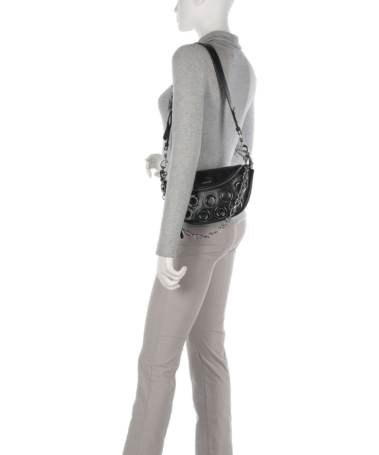 Replay Shoulder bag black