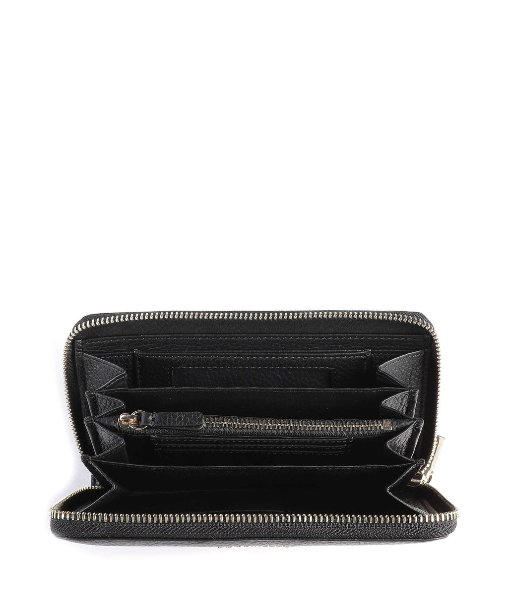Coccinelle Metallic Soft Wallet noir