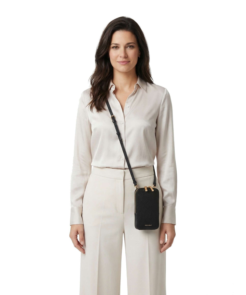 Coccinelle Flor Phone bag noir