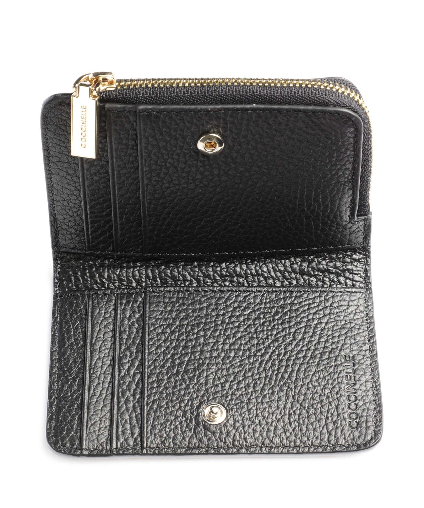 Coccinelle Metallic Soft Wallet noir