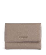 Coccinelle Metallic Soft RFID Geldbörse warm taupe