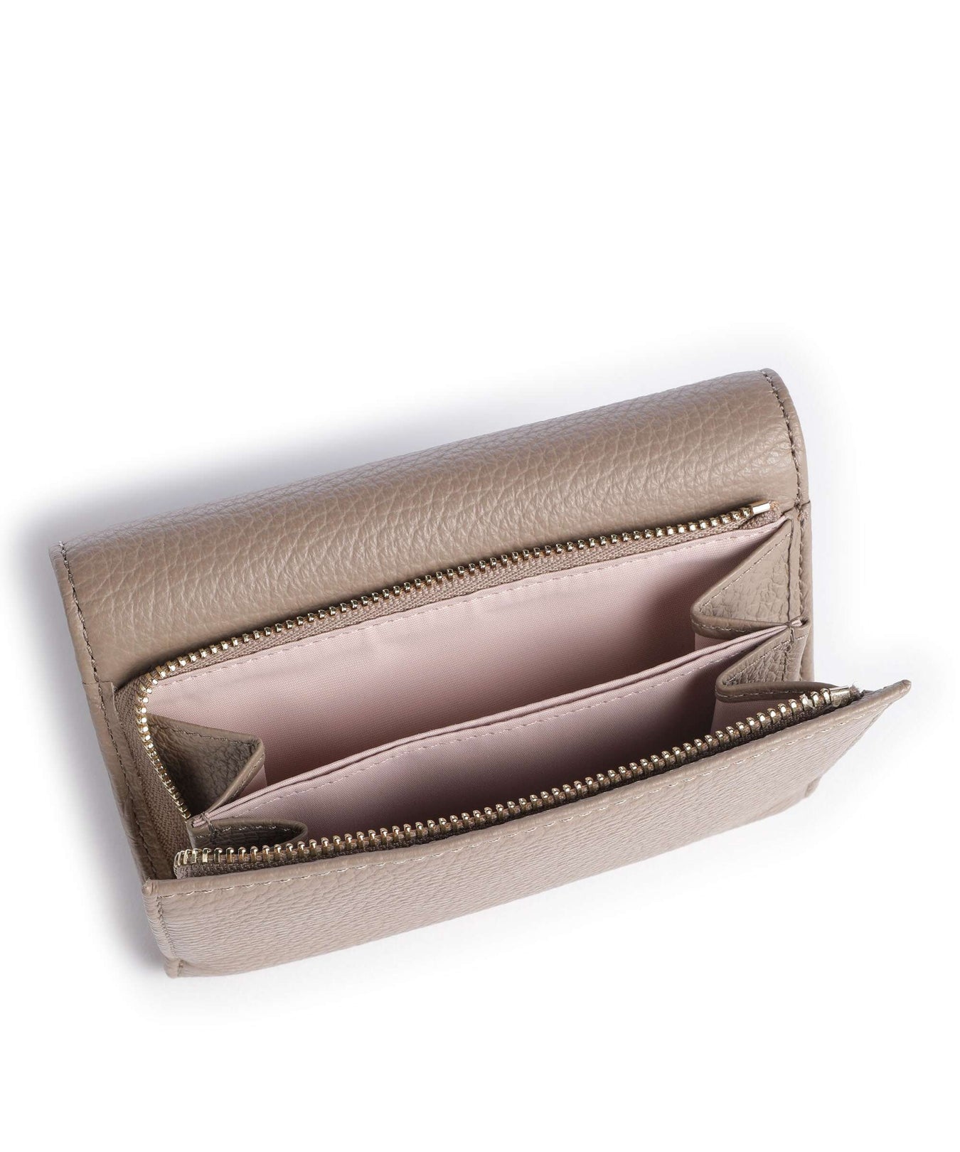 Coccinelle Metallic Soft RFID Wallet warm taupe
