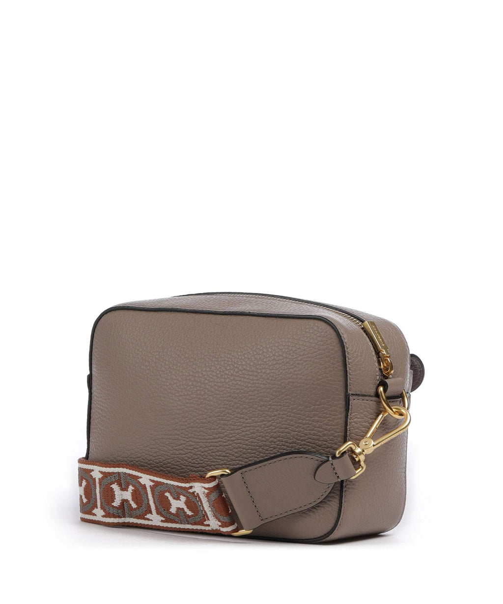 Coccinelle Beat Soft Ribbon Crossbody bag warm taupe