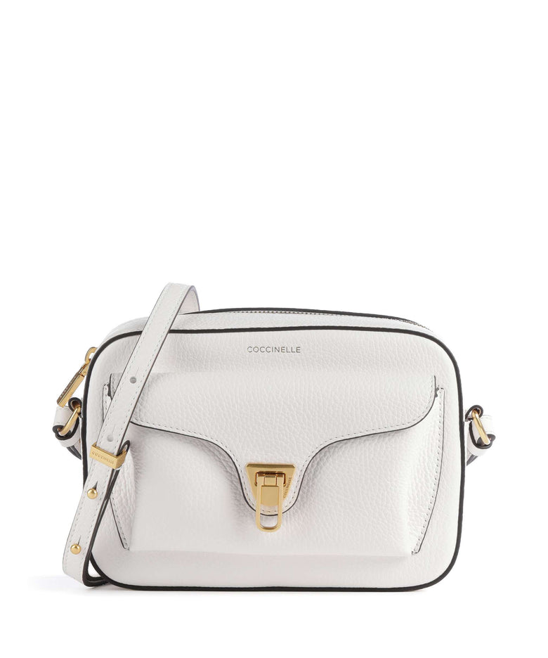 Coccinelle Beat Soft Crossbody bag brillant white