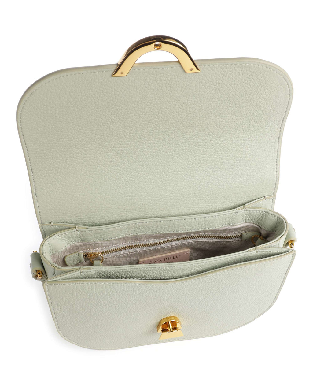 Coccinelle Dew Crossbody bag celadon green