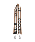 Coccinelle Nastro Signature Bag strap multicolour/natural/noir