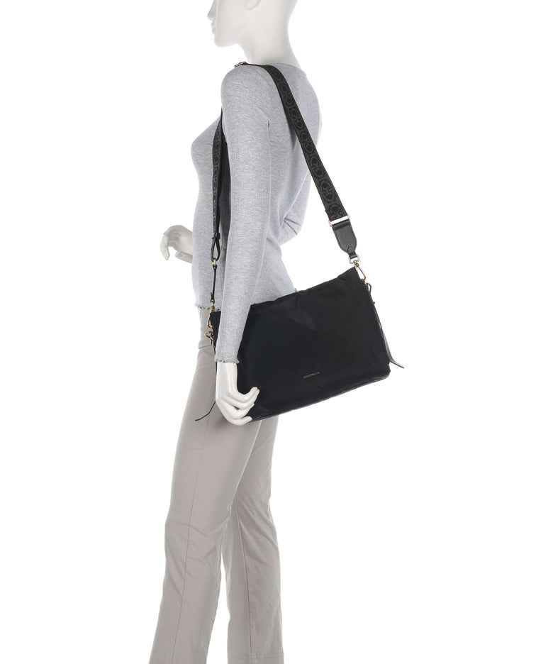 Coccinelle Boheme Puffy Nylon Shoulder bag noir