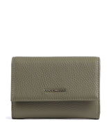 Coccinelle Metallic Soft RFID Geldbörse laurel green