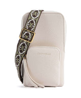 Coccinelle Pixie Borsetta porta cellulare lambskin white