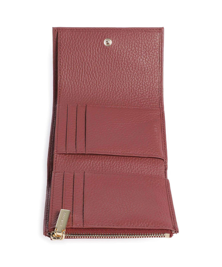 Coccinelle Metallic Soft Wallet brandy