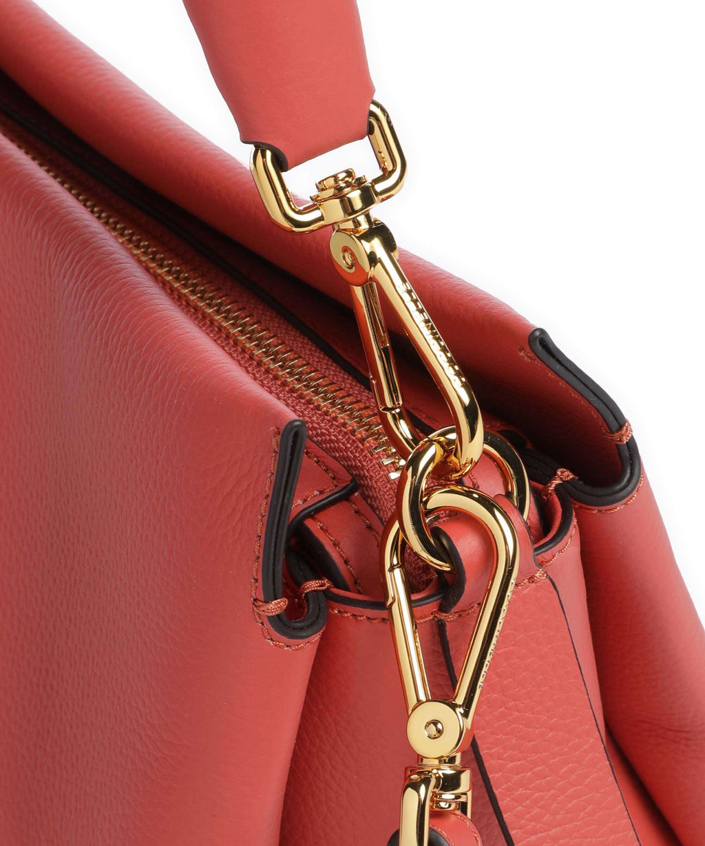 Coccinelle Boheme Grana Double Handbag grenadine red/rosewood