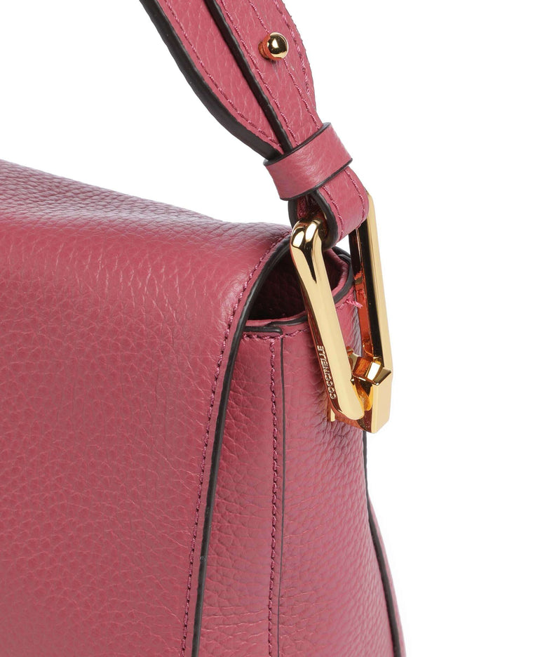 Coccinelle Liya Signature Crossbody bag rosewood