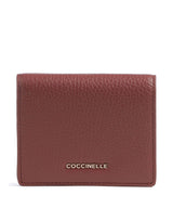 Coccinelle Metallic Soft Portefeuille brandy