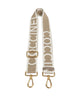 Coccinelle Nastro Signature Schulterriemen sand/warm taupe